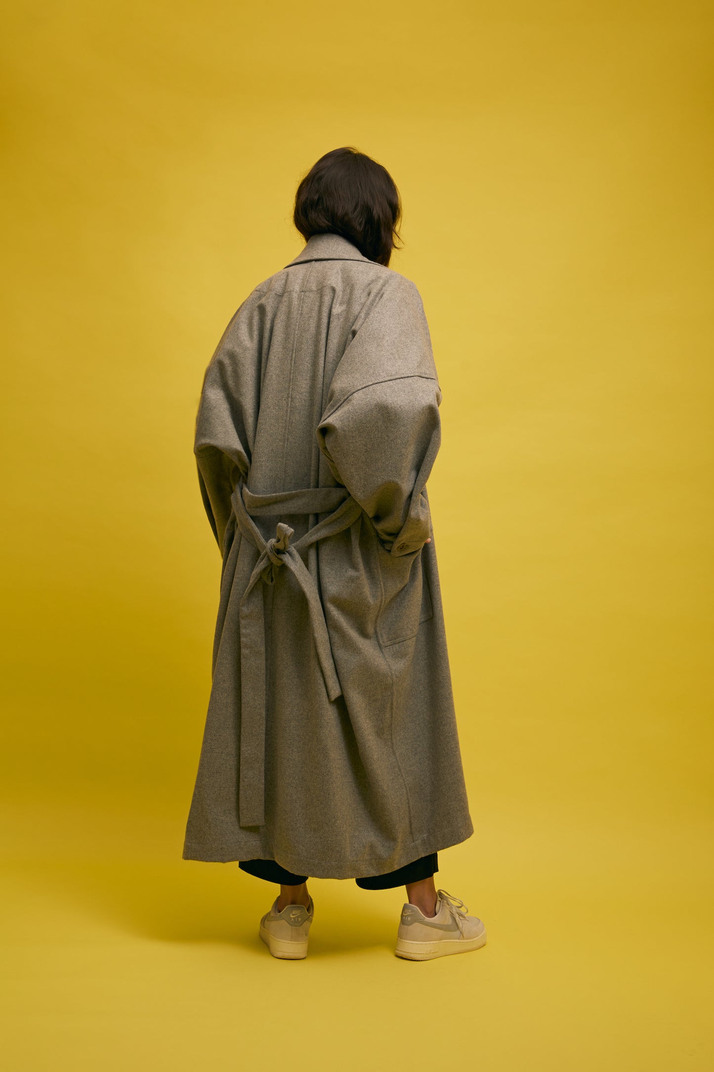 Cassandra Coat ~ Pōhaku, 100% Wool